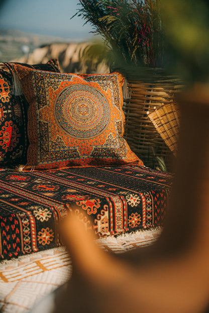 Ottoman Harem Floor Cushion Set