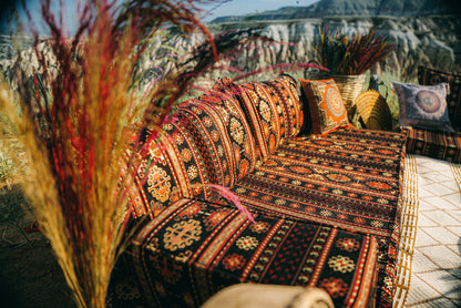 Ottoman Harem Floor Cushion Set