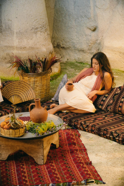 Ottoman Harem Floor Cushion Set